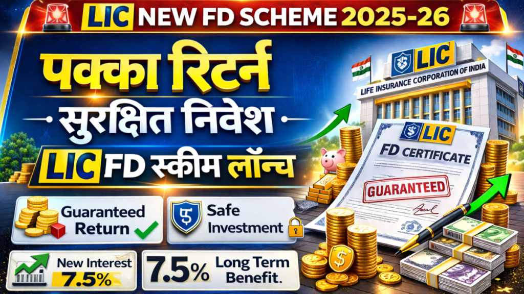 LIC FD Scheme 2025-26